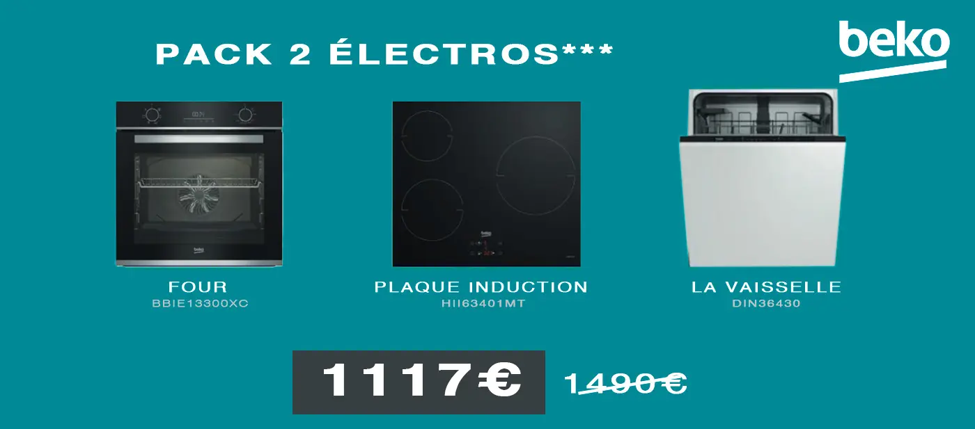 PACK ELECTRO 2 BEKO